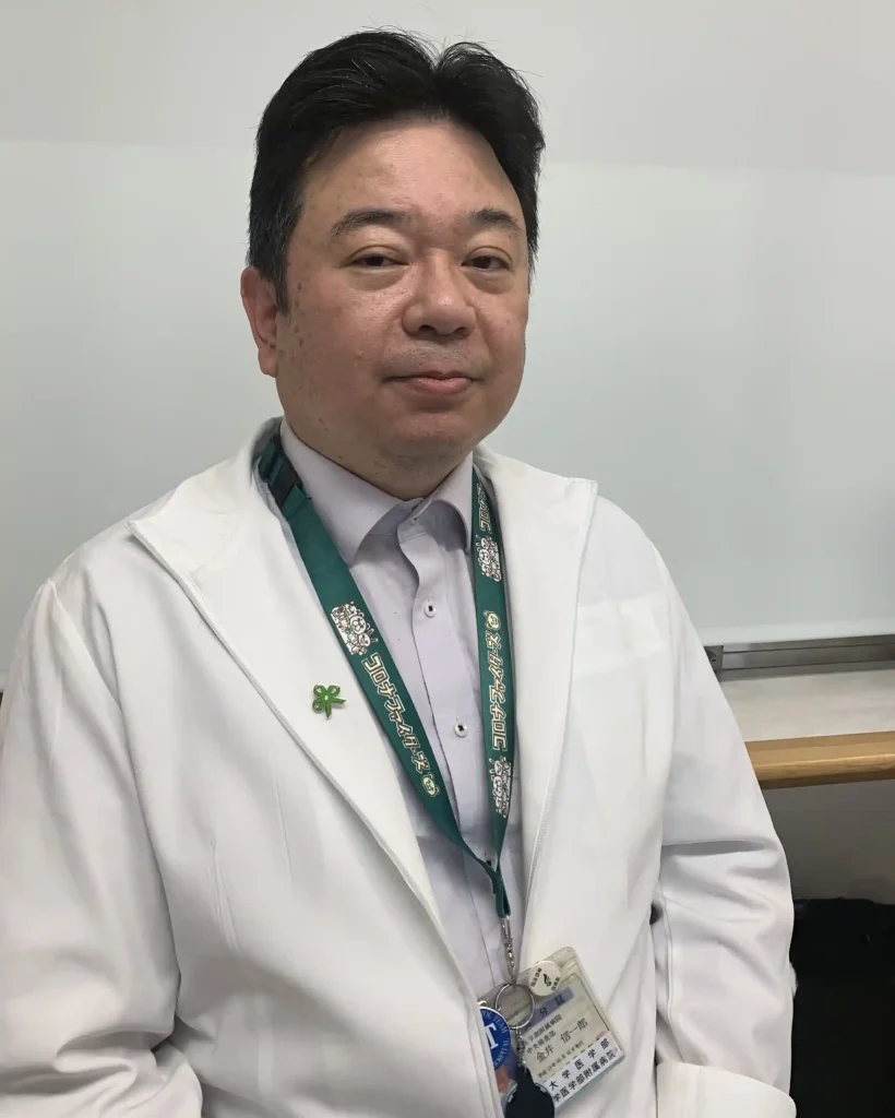 信州大学医学部附属病院の感染症専門医、金井信一郎先生